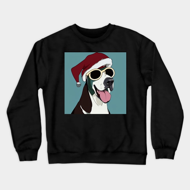 Funny great Dane design Crewneck Sweatshirt by Apparels2022